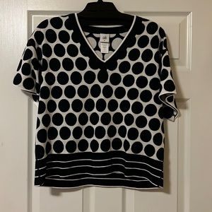CAbi Polka -dot sweater